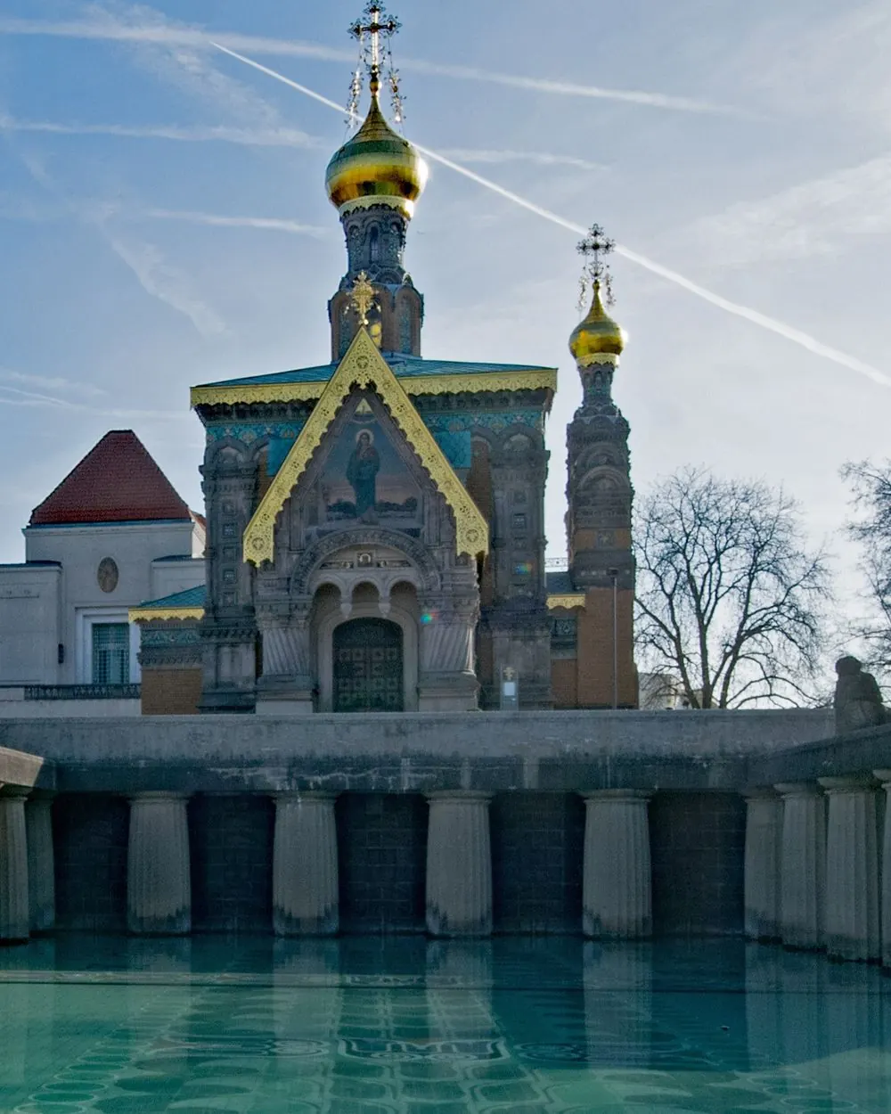 Russische Kapelle auf der Mathildenhöhe in Darmstadt
